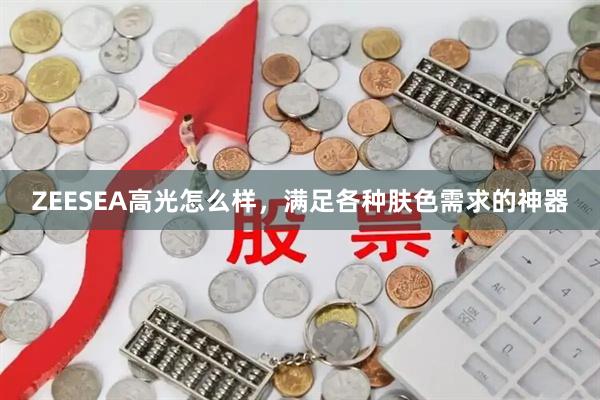 ZEESEA高光怎么样，满足各种肤色需求的神器
